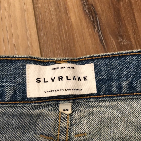 SLVRLAKE SIZE 2 STRAIGHT LEG 30” INSEAM JEANS - Picture 4 of 6
